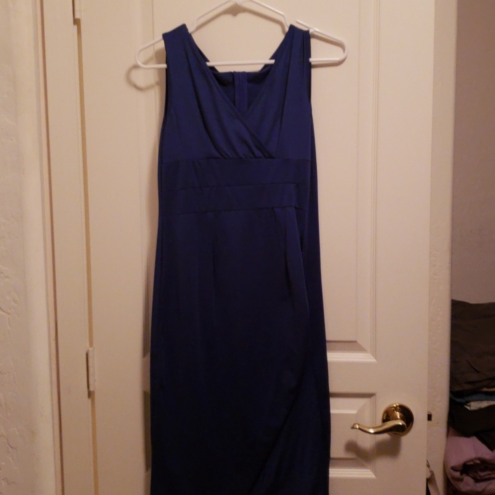 Blue dress